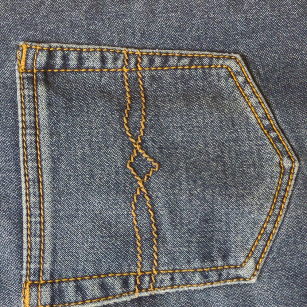 Lucky Brand Boys Billy Straight Stretch 5 Pocket Distressed Blue Jeans - Picture 7 of 12